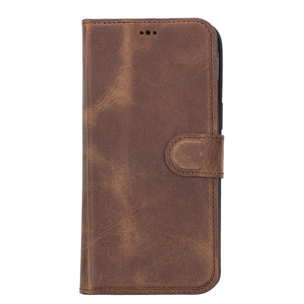 Magic iPhone 14 Series Detachable Genuine Leather Case