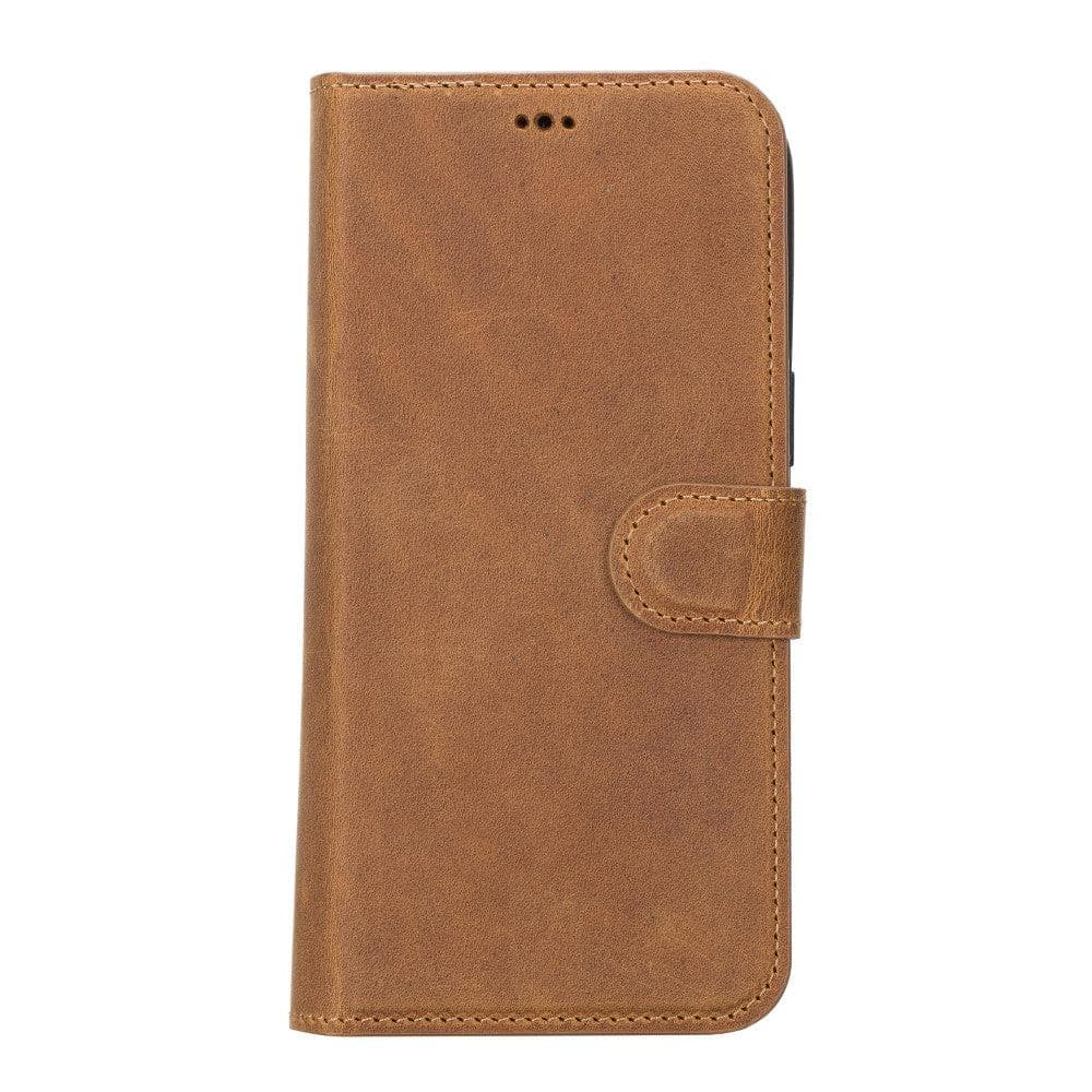 Magic iPhone 14 Series Detachable Genuine Leather Case