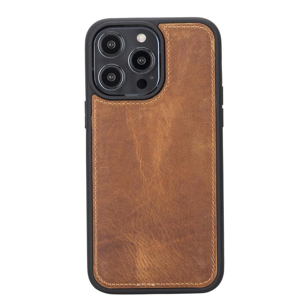 Magic iPhone 14 Series Detachable Genuine Leather Case