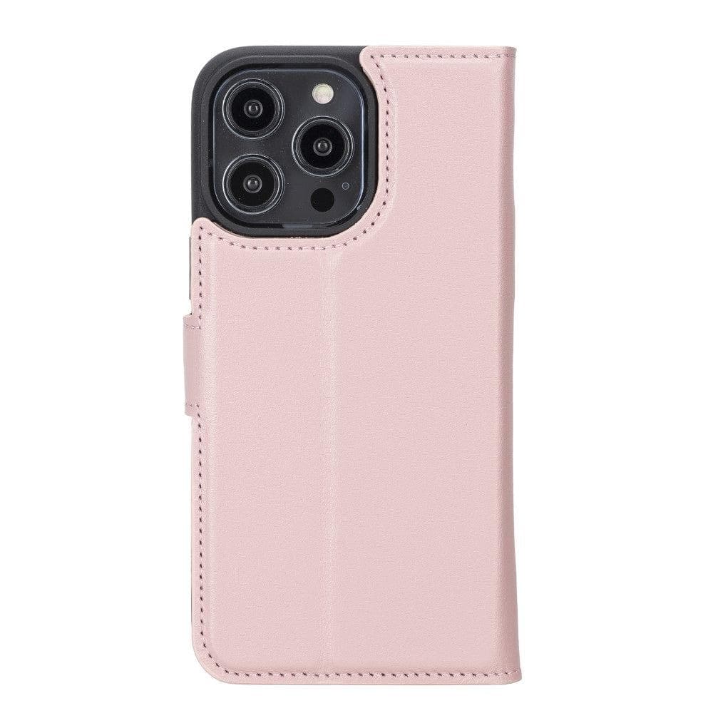 Magic iPhone 14 Series Detachable Genuine Leather Case