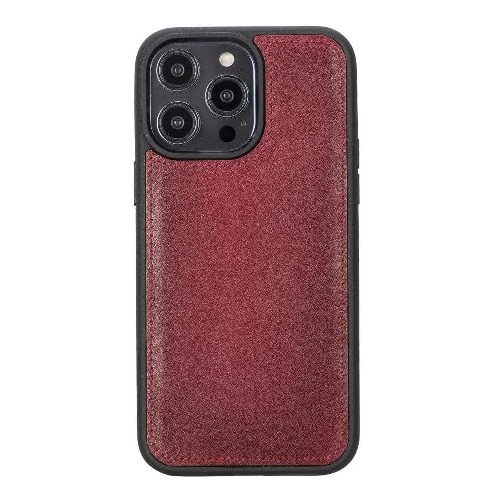 Magic iPhone 14 Series Detachable Genuine Leather Case