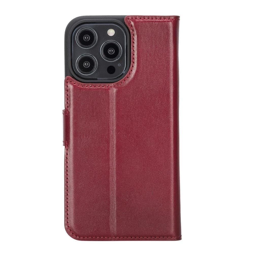 Magic iPhone 14 Series Detachable Genuine Leather Case