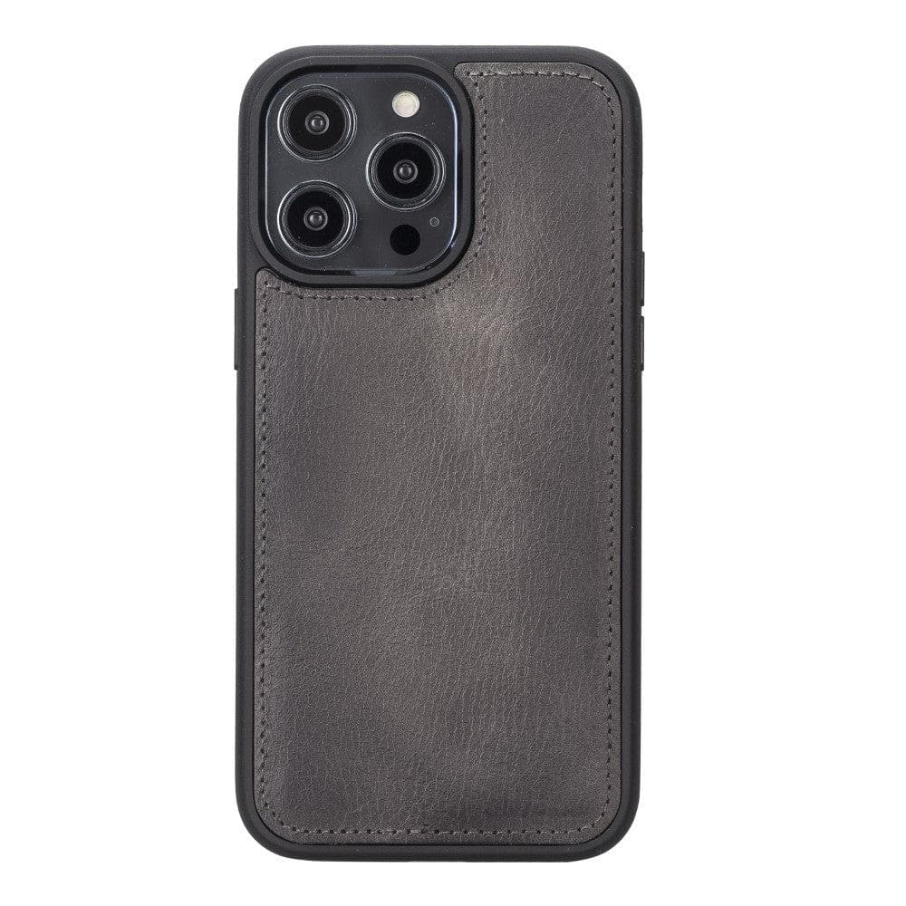 Magic iPhone 14 Series Detachable Genuine Leather Case