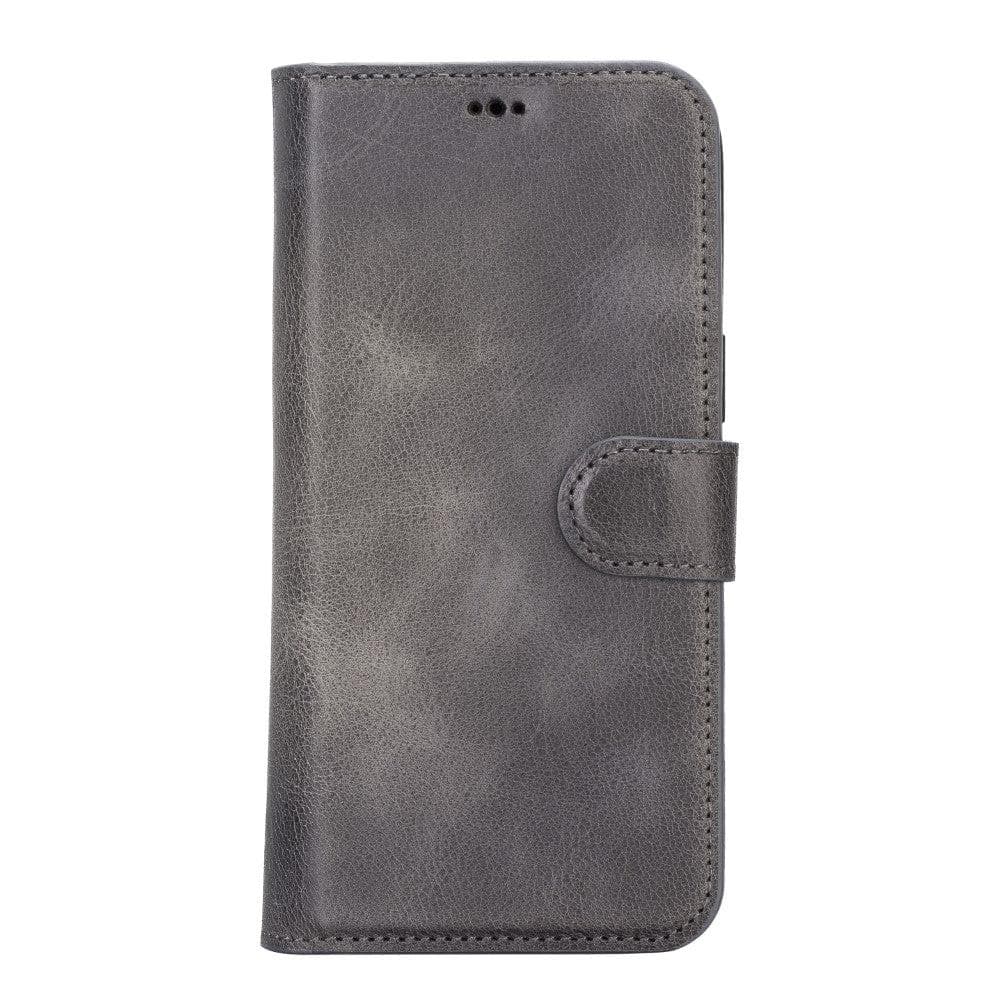 Magic iPhone 14 Series Detachable Genuine Leather Case