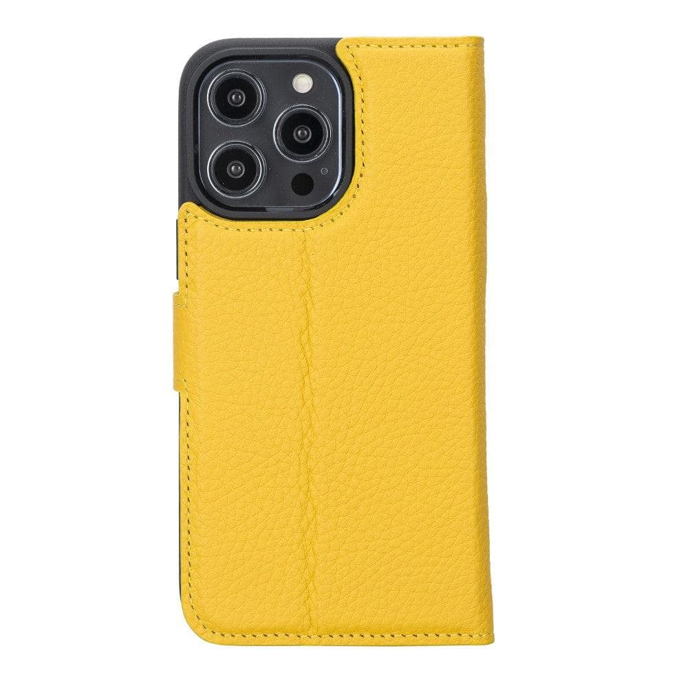 Magic iPhone 14 Series Detachable Genuine Leather Case