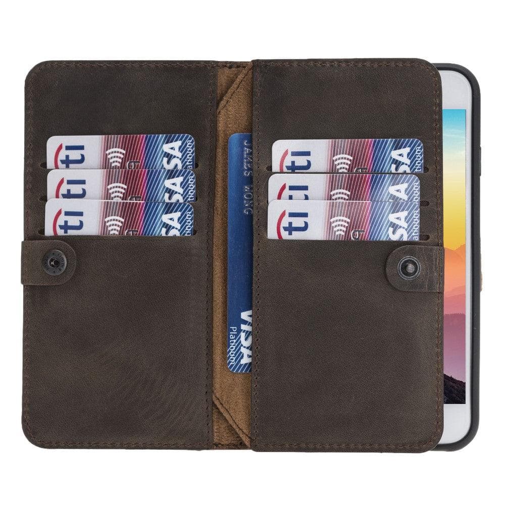 Double Magic Wallet iPhone SE/8/7 Genuine Leather Case - DMW