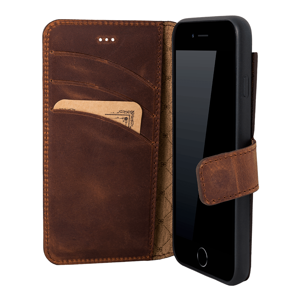 Magic iPhone iPhone SE/8/7 Detachable Genuine Leather Case / MW