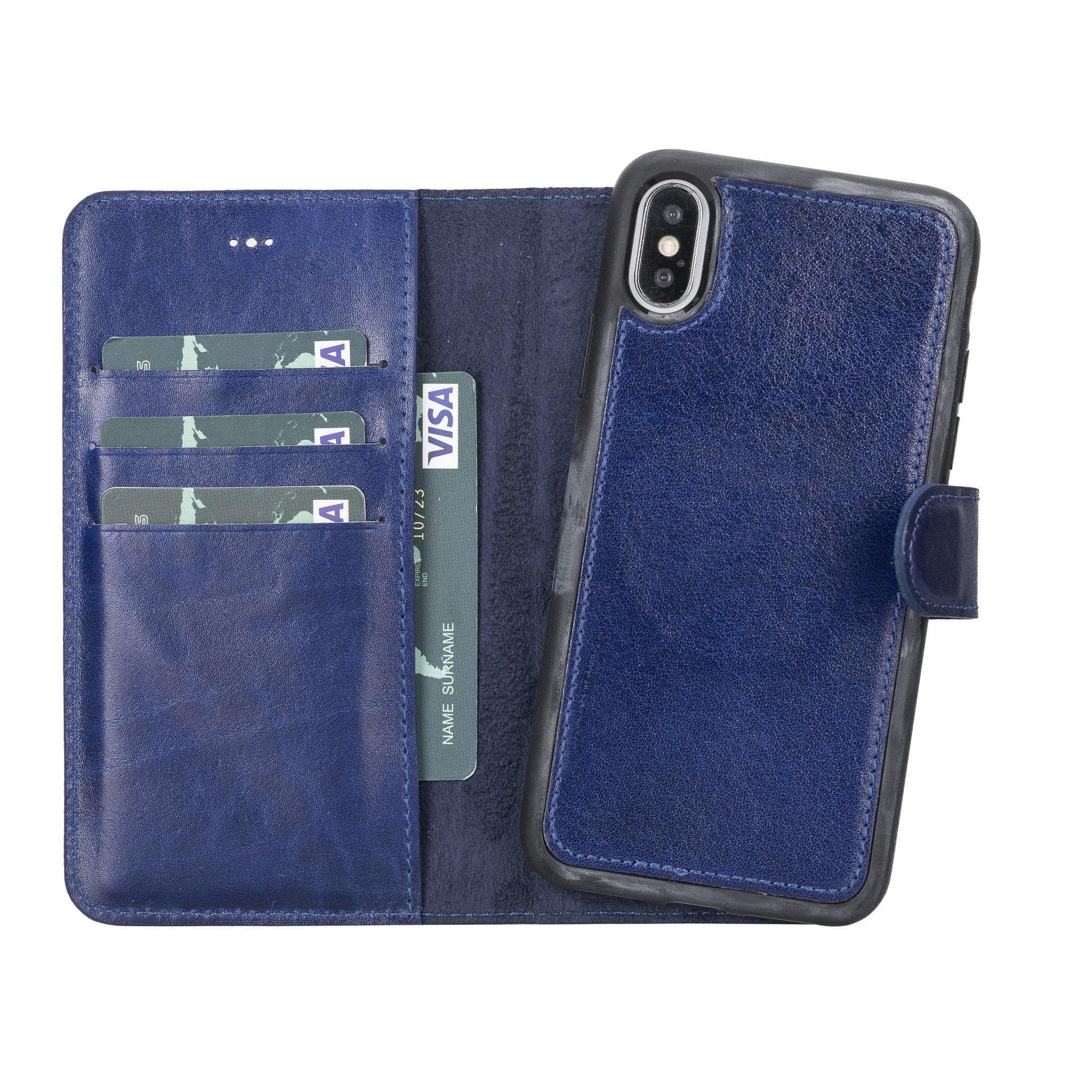 Magic iPhone X Series Detachable Genuine Leather Case / MW