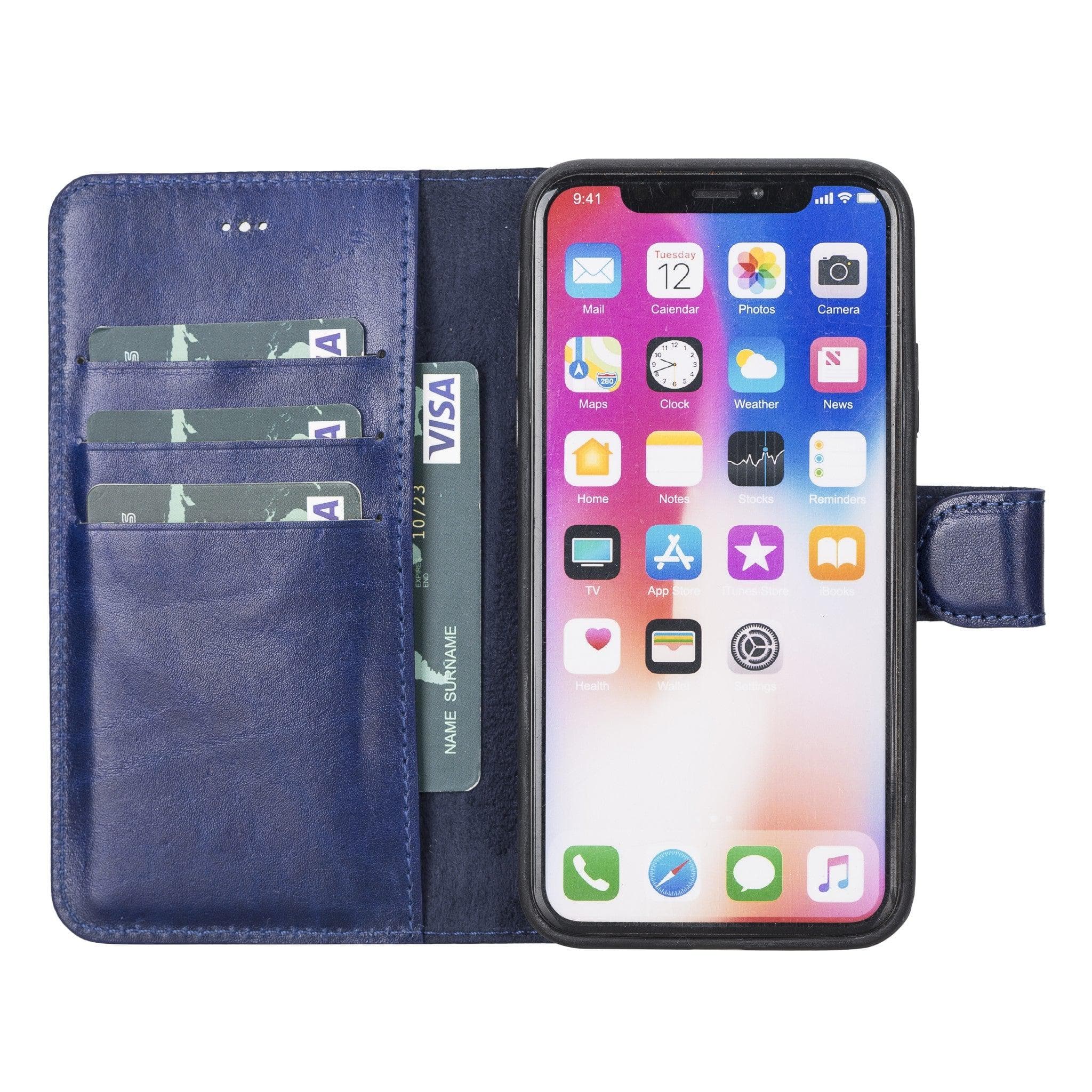 Magic iPhone X Series Detachable Genuine Leather Case / MW