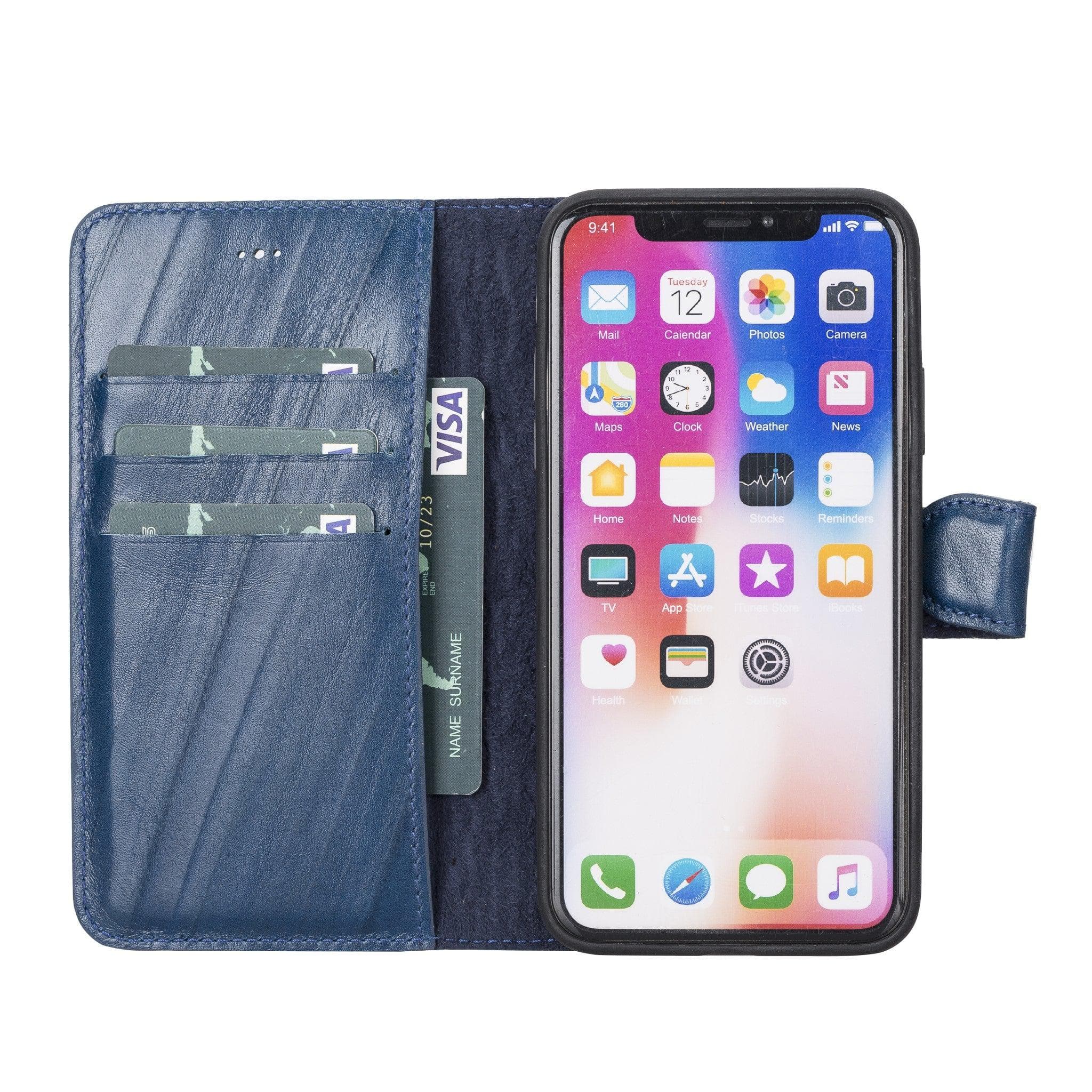 Magic iPhone X Series Detachable Genuine Leather Case / MW