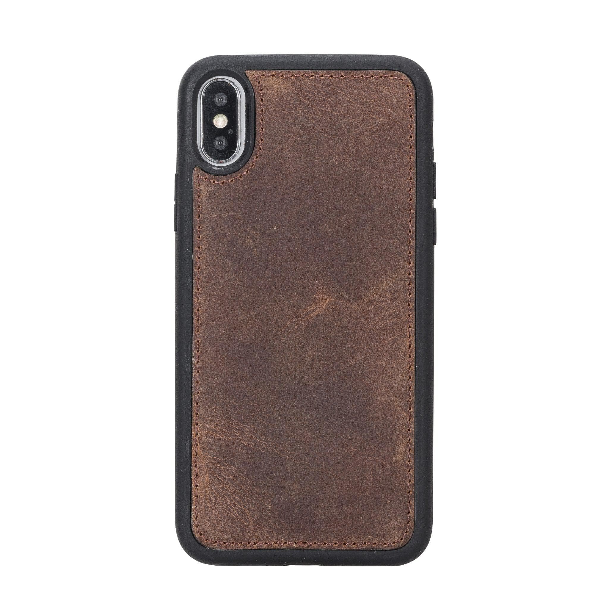 Magic iPhone X Series Detachable Genuine Leather Case / MW