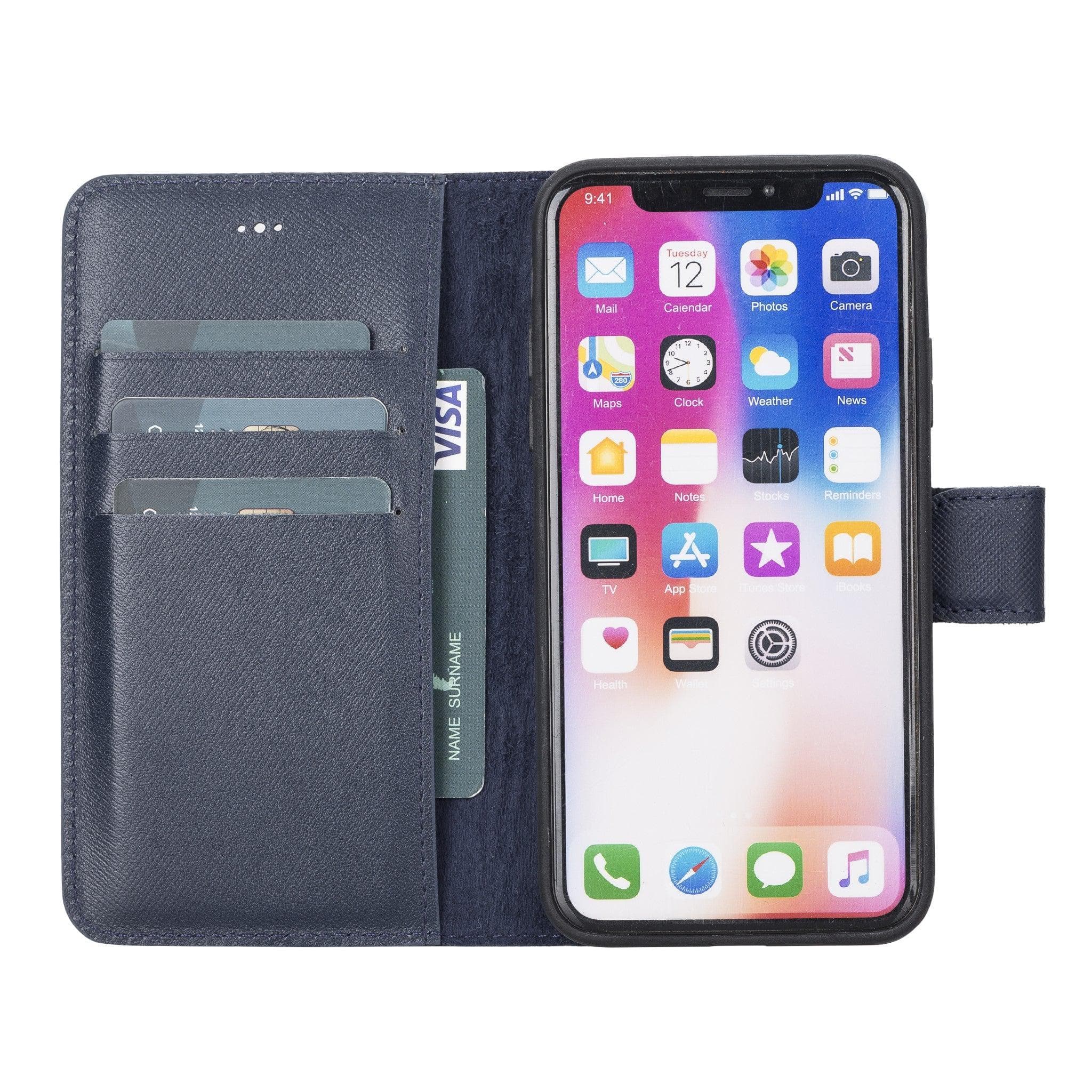 Magic iPhone X Series Detachable Genuine Leather Case / MW