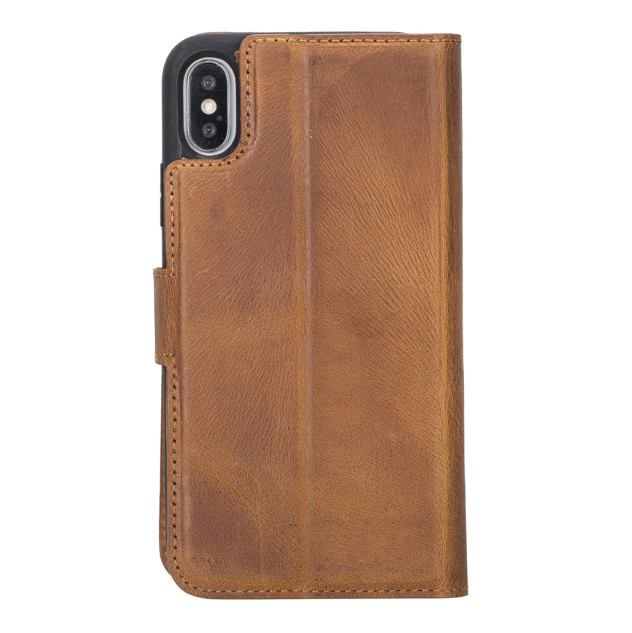 Magic iPhone X Series Detachable Genuine Leather Case / MW