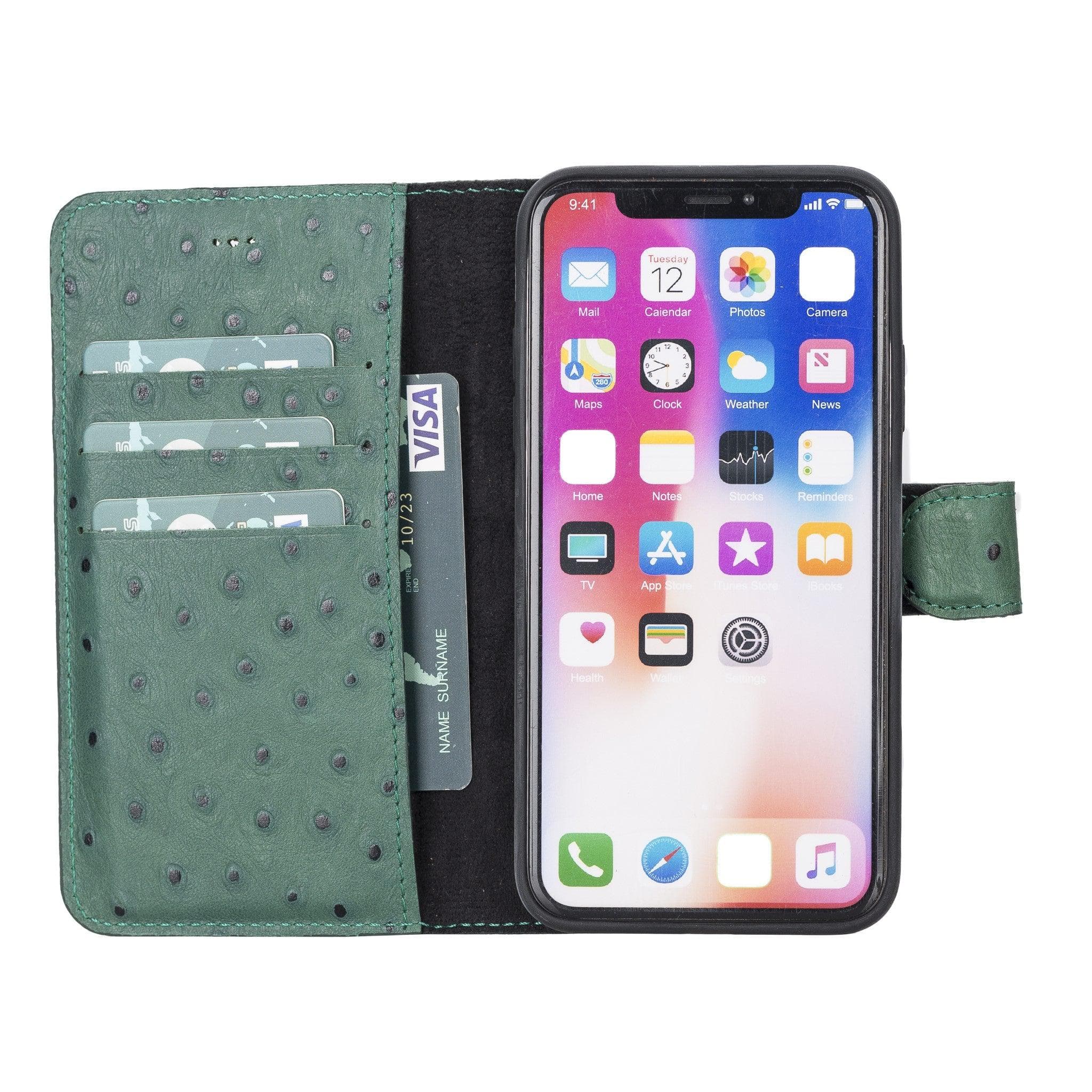 Magic iPhone X Series Detachable Genuine Leather Case / MW