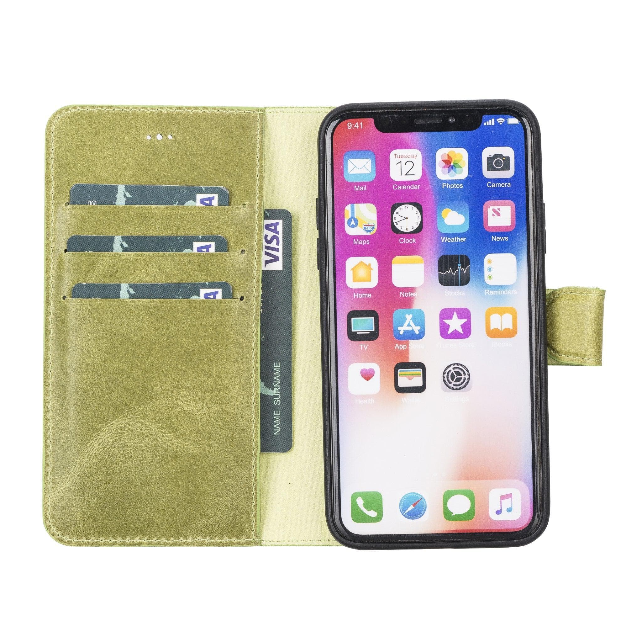 Magic iPhone X Series Detachable Genuine Leather Case / MW