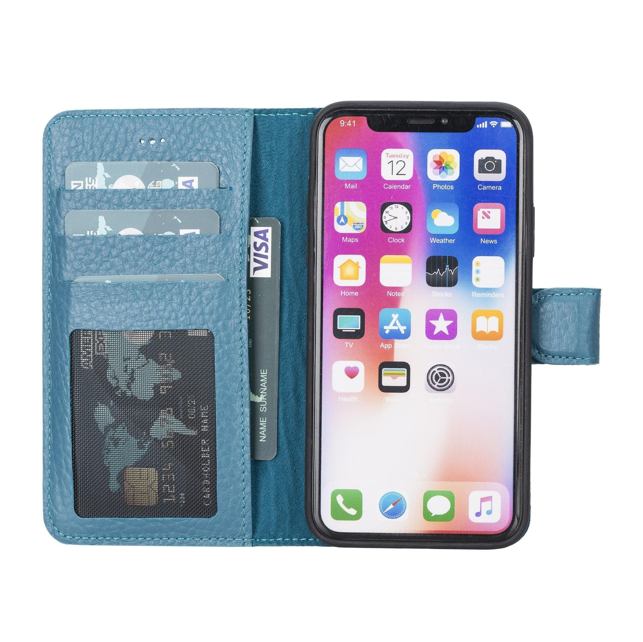 Magic iPhone X Series Detachable Genuine Leather Case / MW