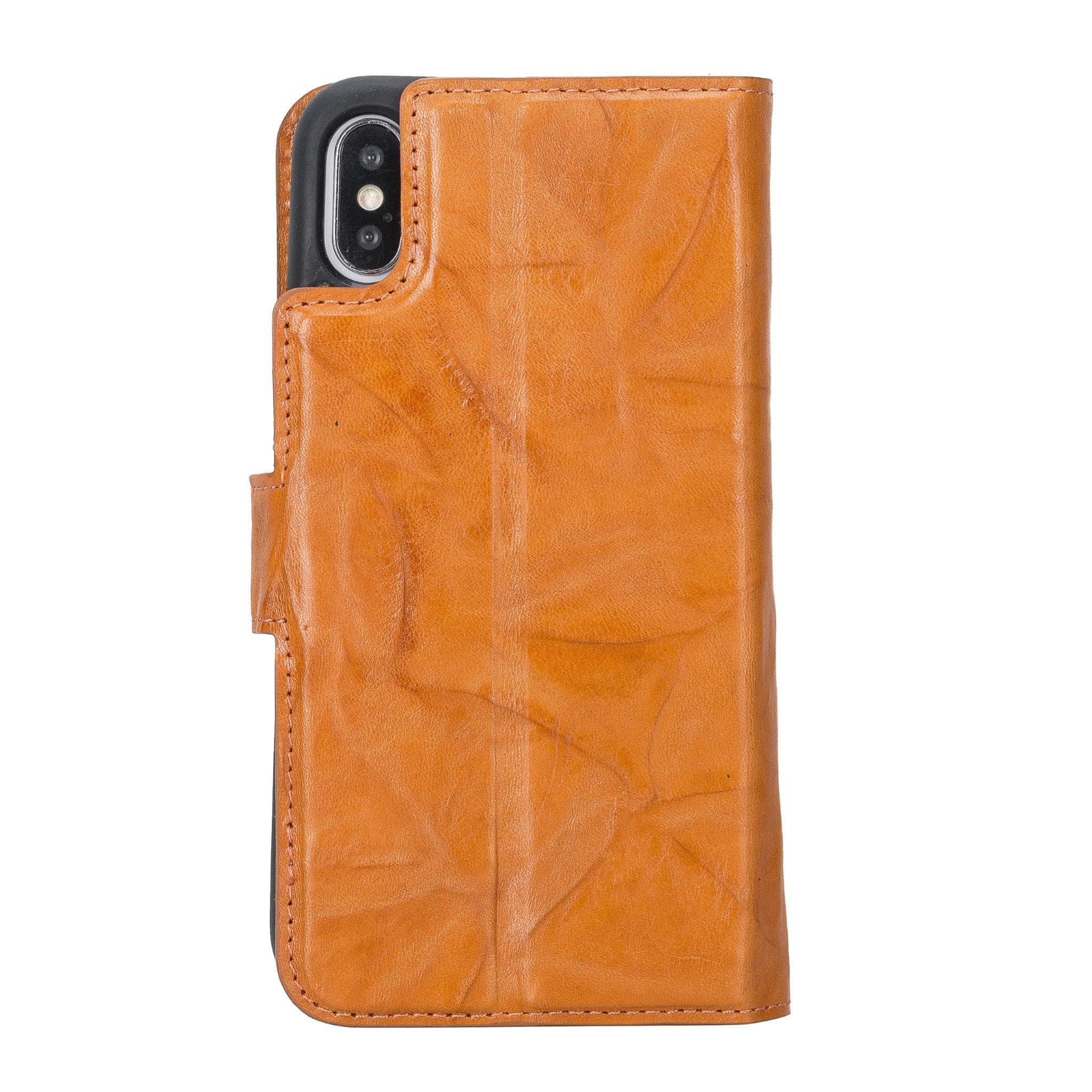 Magic iPhone X Series Detachable Genuine Leather Case / MW