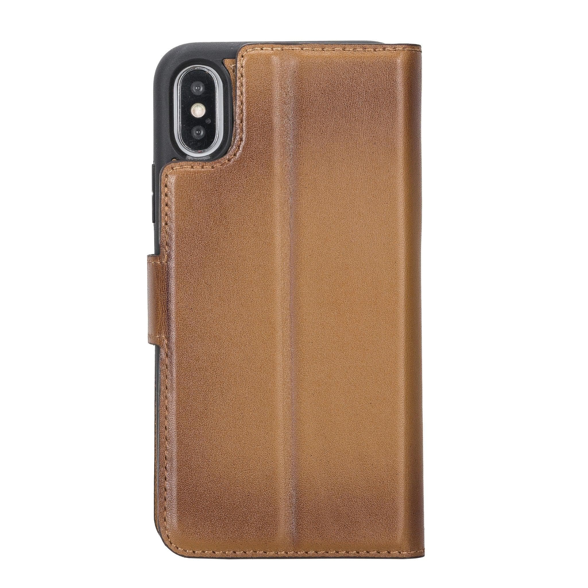 Magic iPhone X Series Detachable Genuine Leather Case / MW