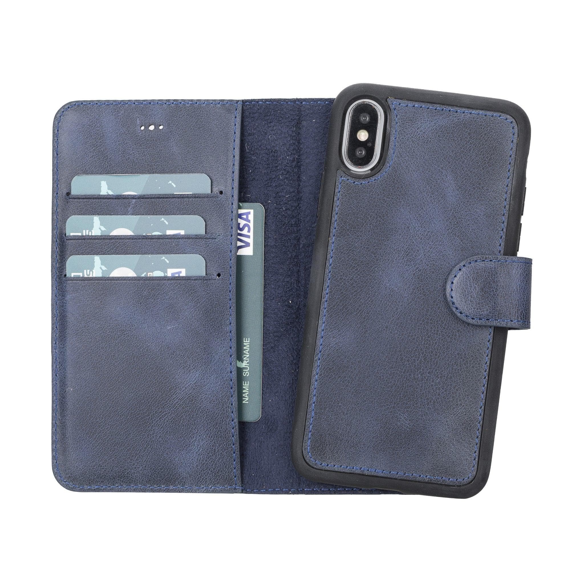 Magic iPhone X Series Detachable Genuine Leather Case / MW