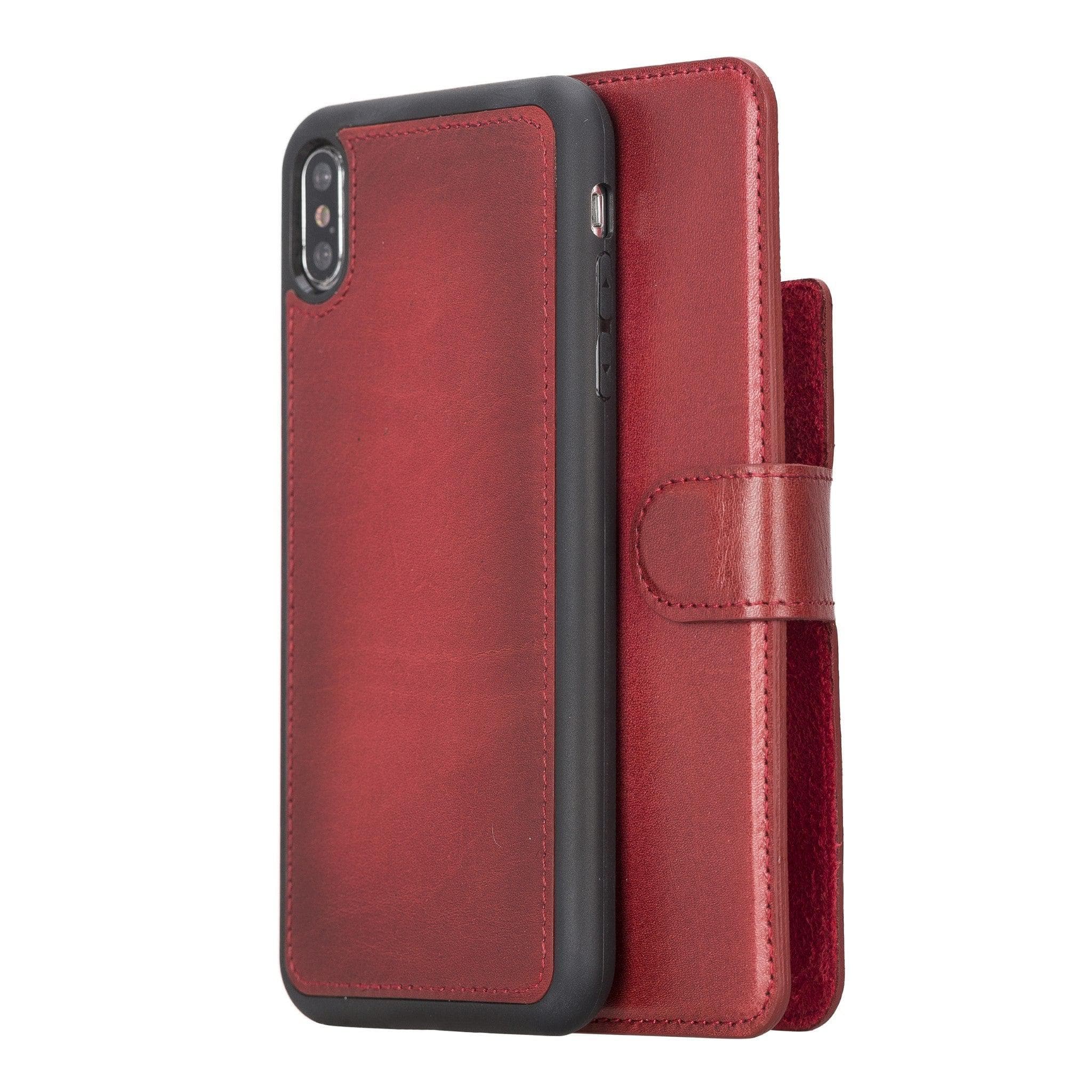 Magic iPhone X Series Detachable Genuine Leather Case / MW