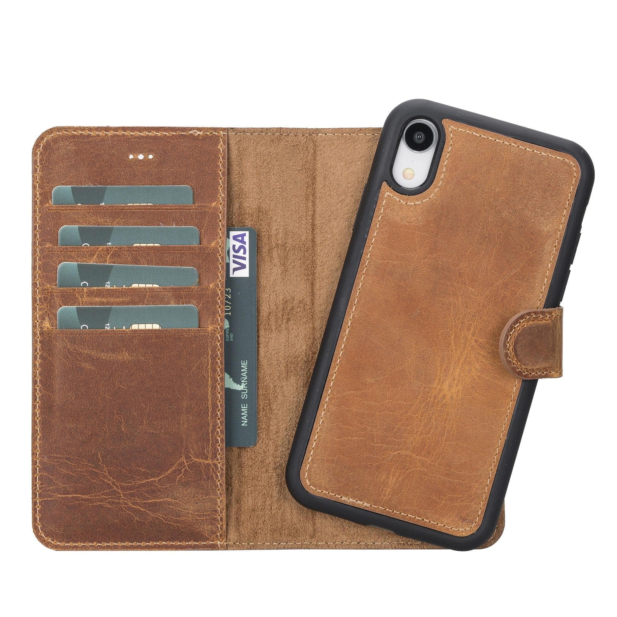 Magic iPhone X Series Detachable Genuine Leather Case / MW