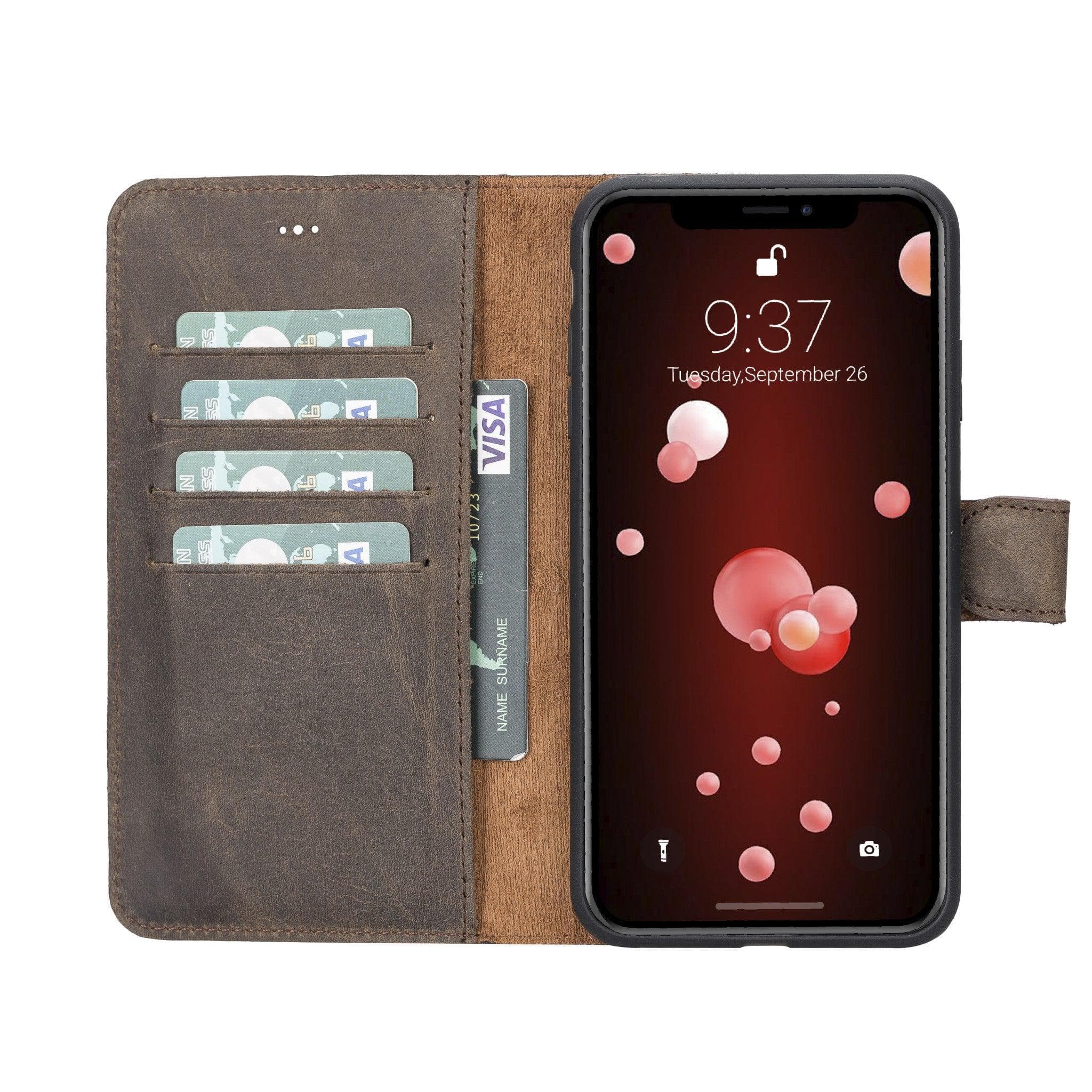 Magic iPhone X Series Detachable Genuine Leather Case / MW