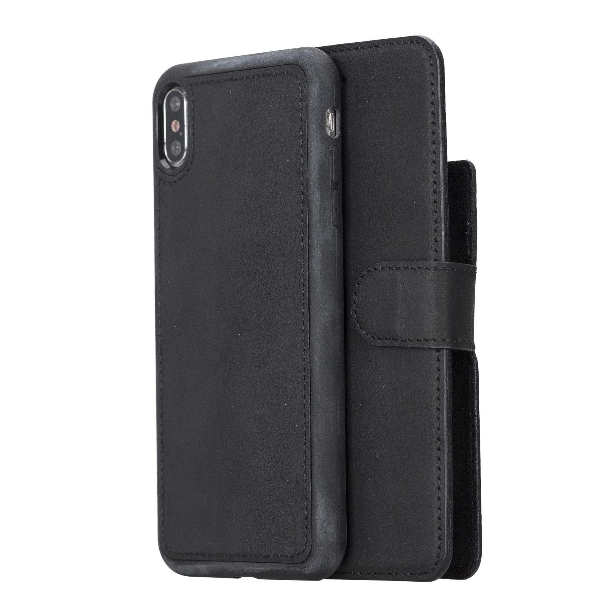 Magic iPhone X Series Detachable Genuine Leather Case / MW