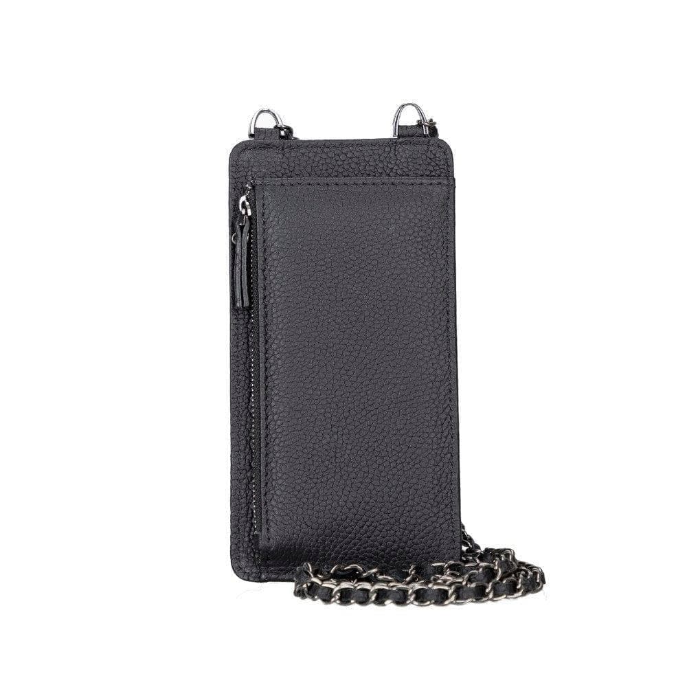 Avjin Genuine Leather Crossbody Bag Compatible with Phones up to 6.9"