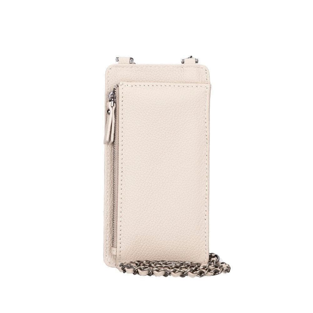 Avjin Genuine Leather Crossbody Bag Compatible with Phones up to 6.9"