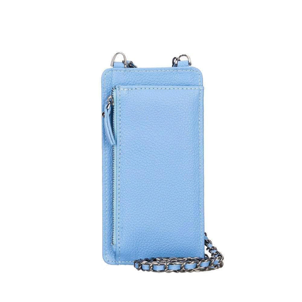 Avjin Genuine Leather Crossbody Bag Compatible with Phones up to 6.9"