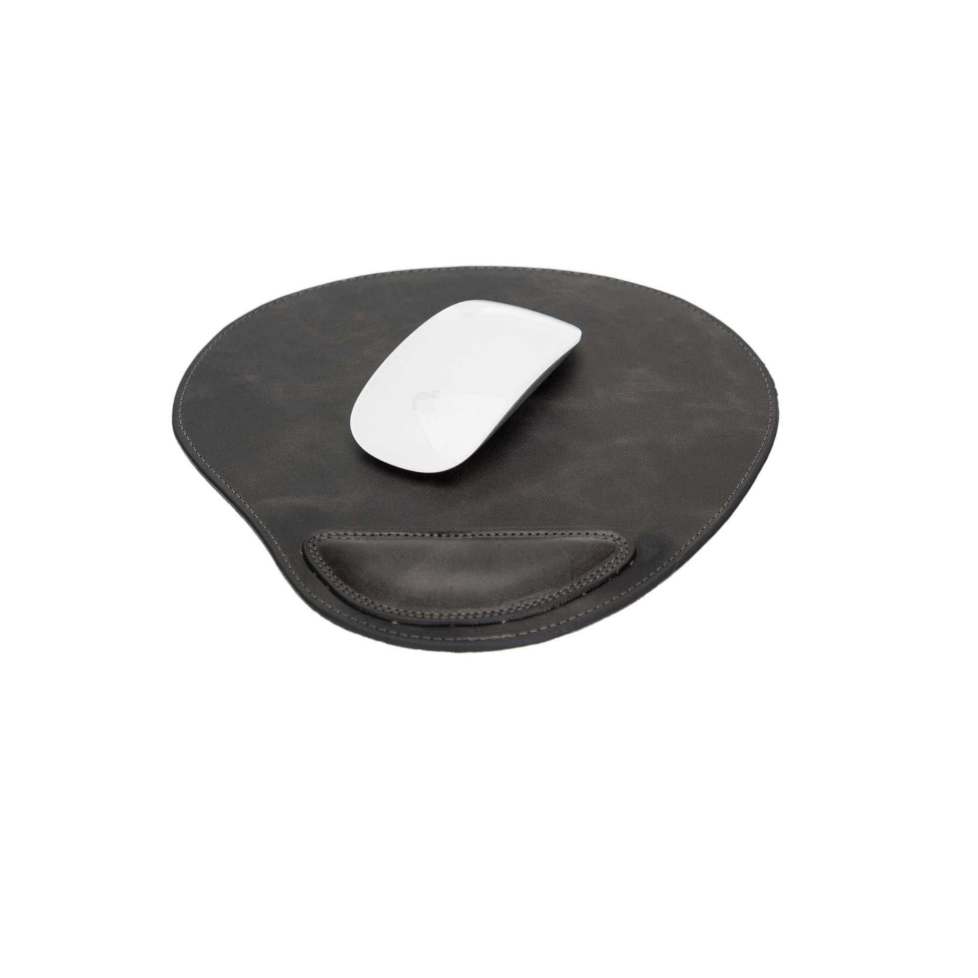 Cushioned Genuine Leather Mouse Pad