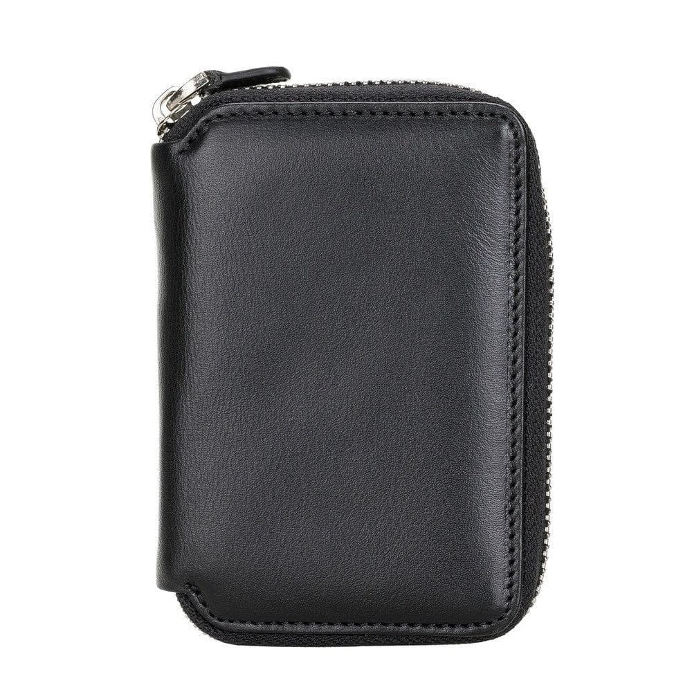 Elvis Genuine Leather Zipper Wallet