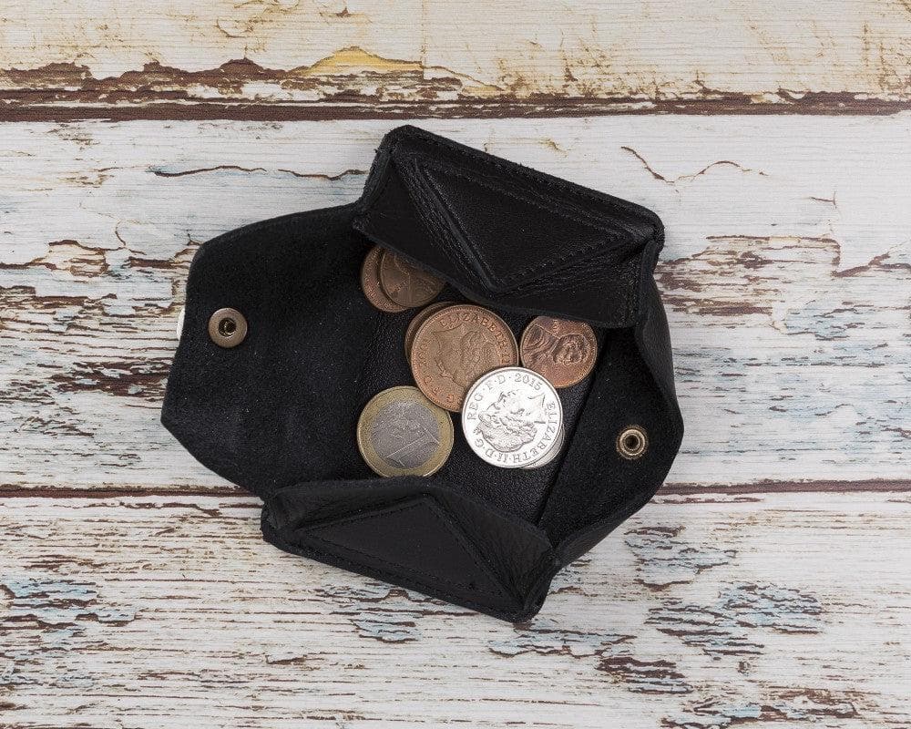 Functional Genuine Leather Coin Holder