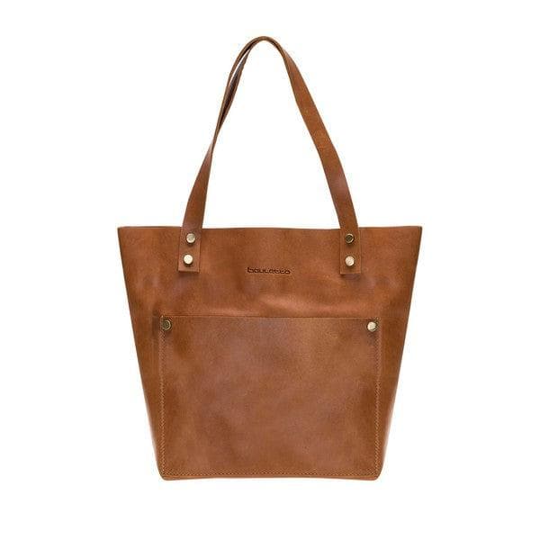 Moon Geniune Leather Women Tote Bag