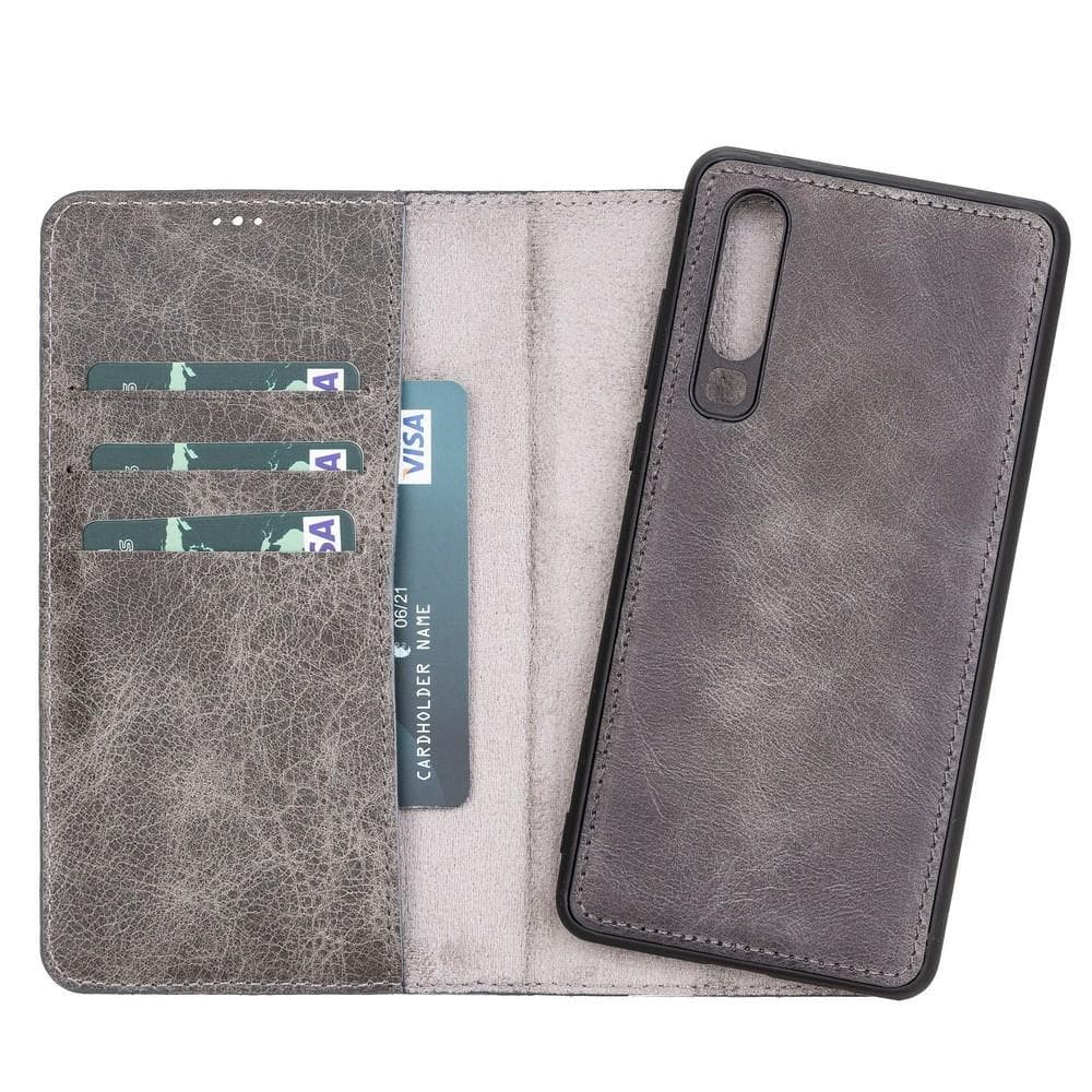 Magic Huawei P30 Detachable Genuine Leather Case / MW