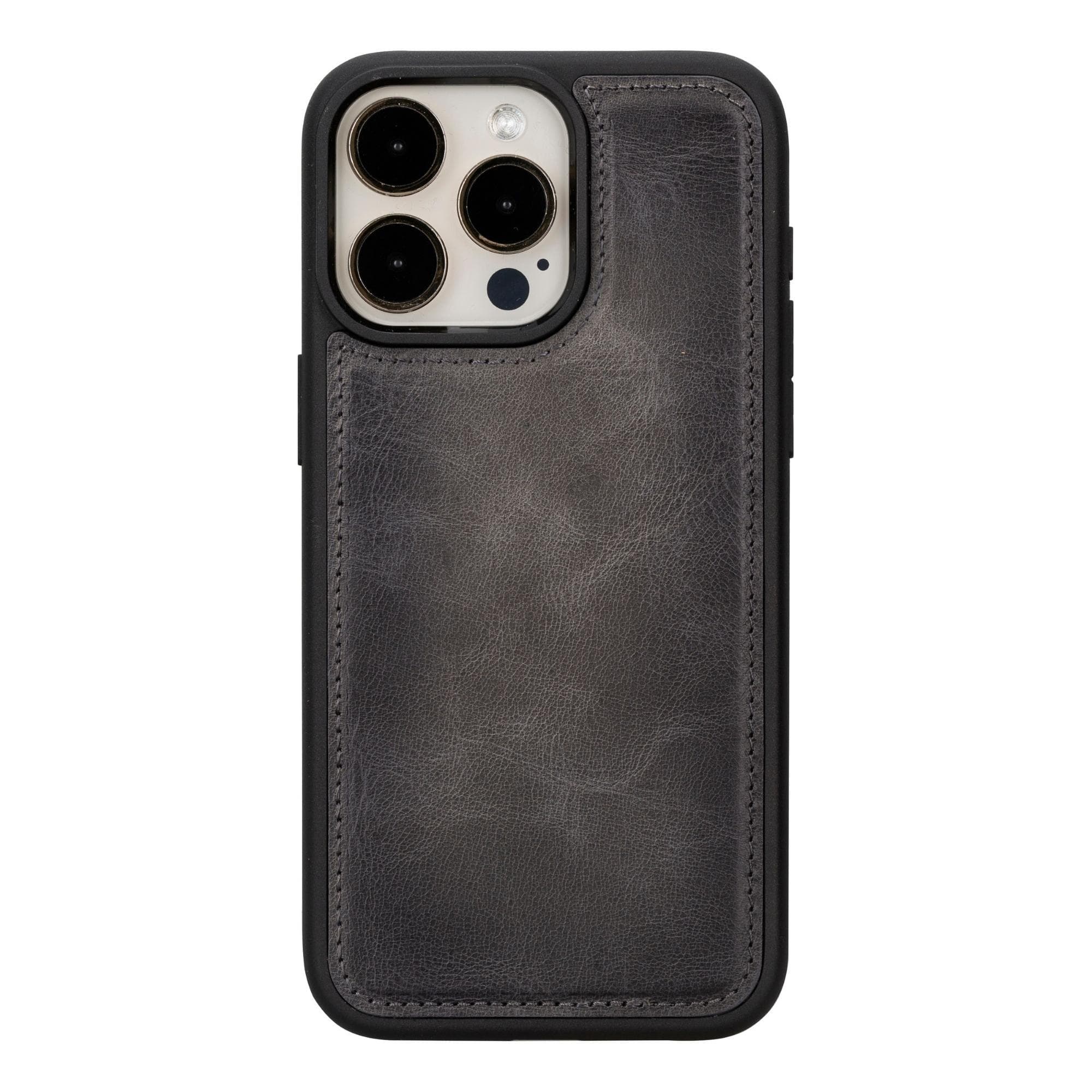 Magic iPhone 15 Pro Max Genuine Leather Detachable Wallet Case