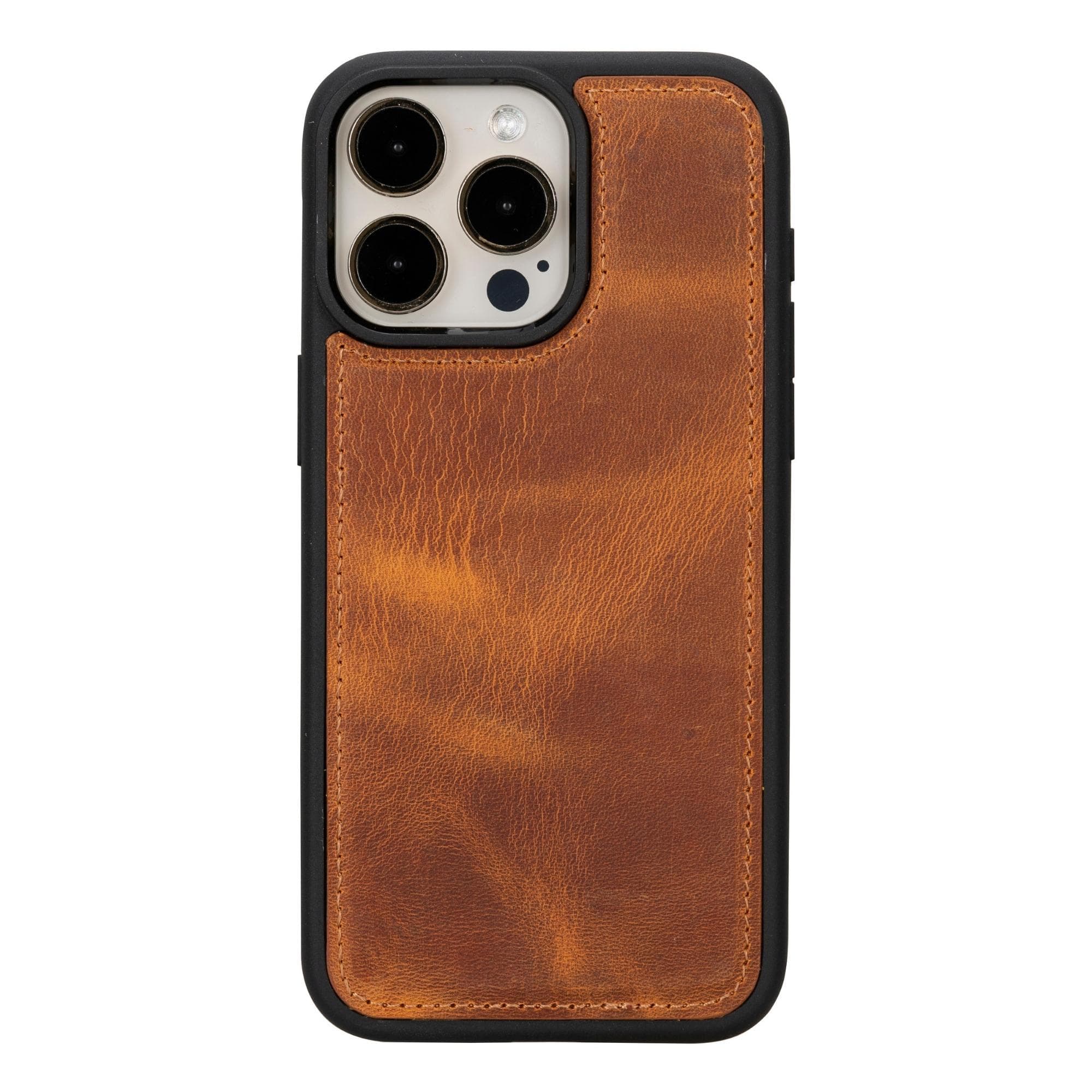 Magic iPhone 15 Series Detachable Genuine Leather Case