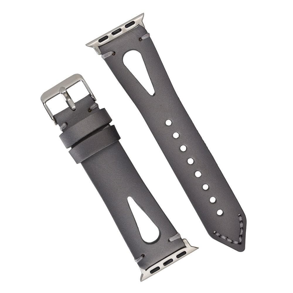 Leather Apple Watch Bands - BA2 Style Drop Cut 42mm