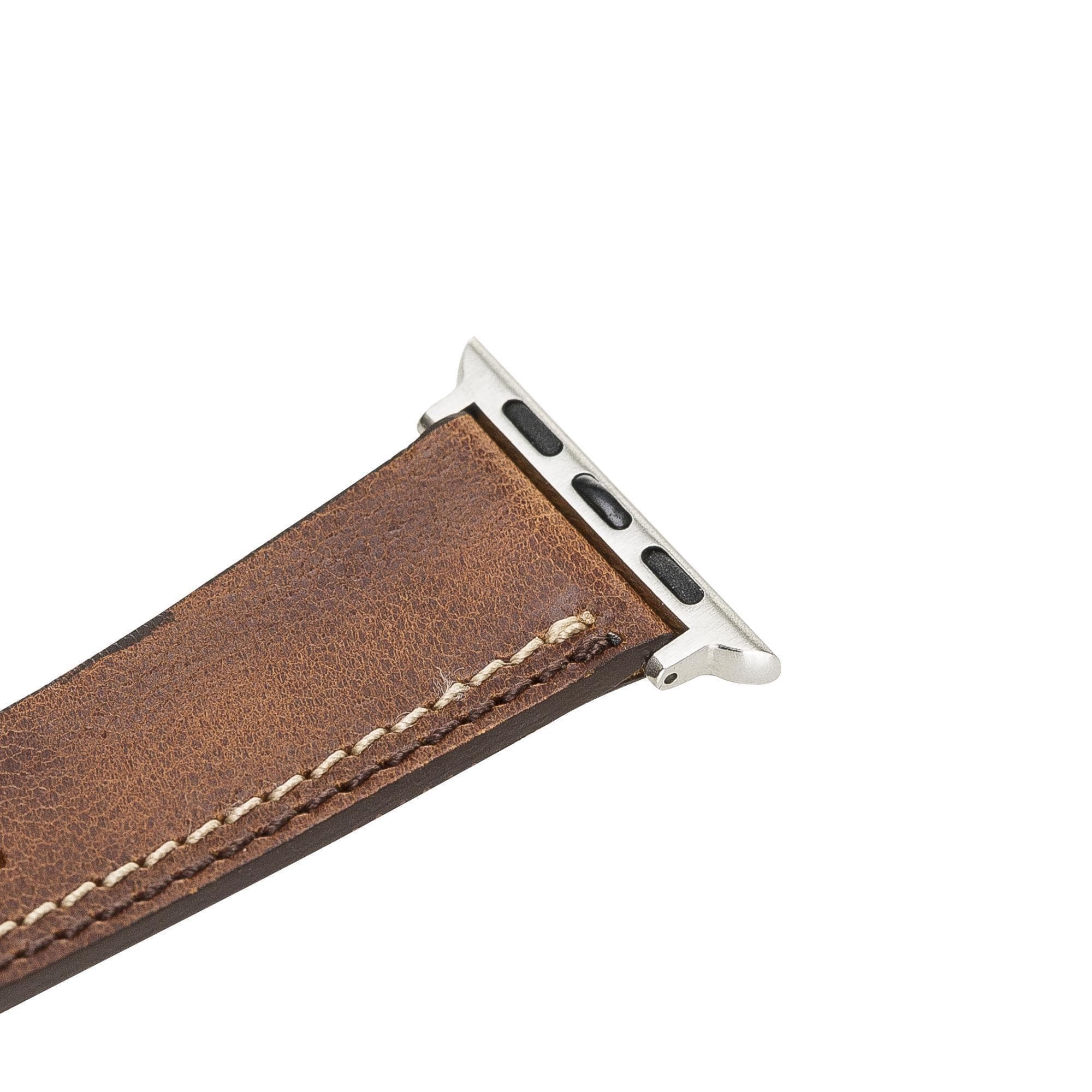 Leather Apple Watch Bands - BA4 Style