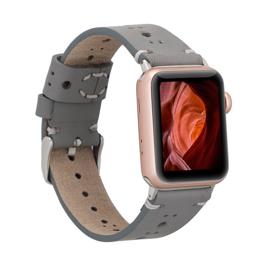 Leather Apple Watch Bands - BA8 Style