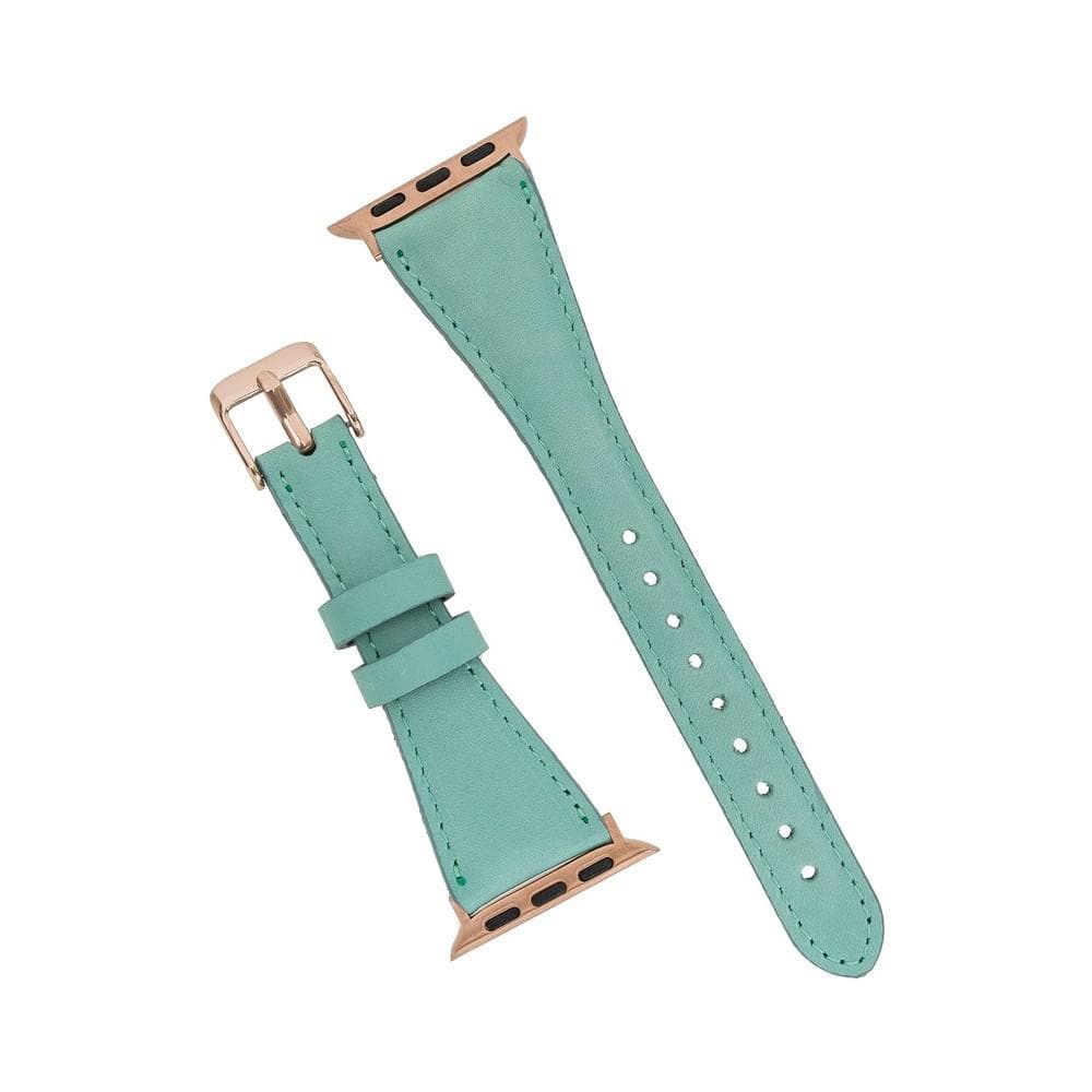 Leather Apple Watch Bands - Classic Slim Style