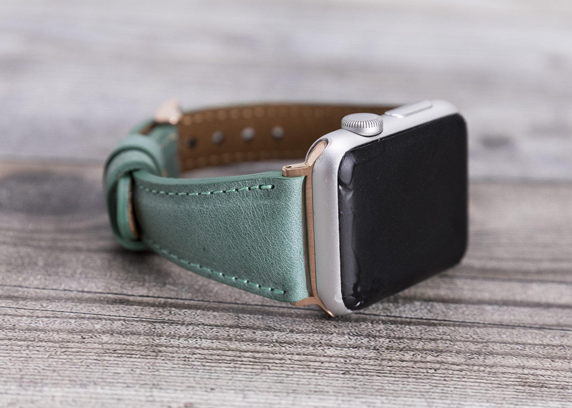 Leather Apple Watch Bands - Classic Slim Style