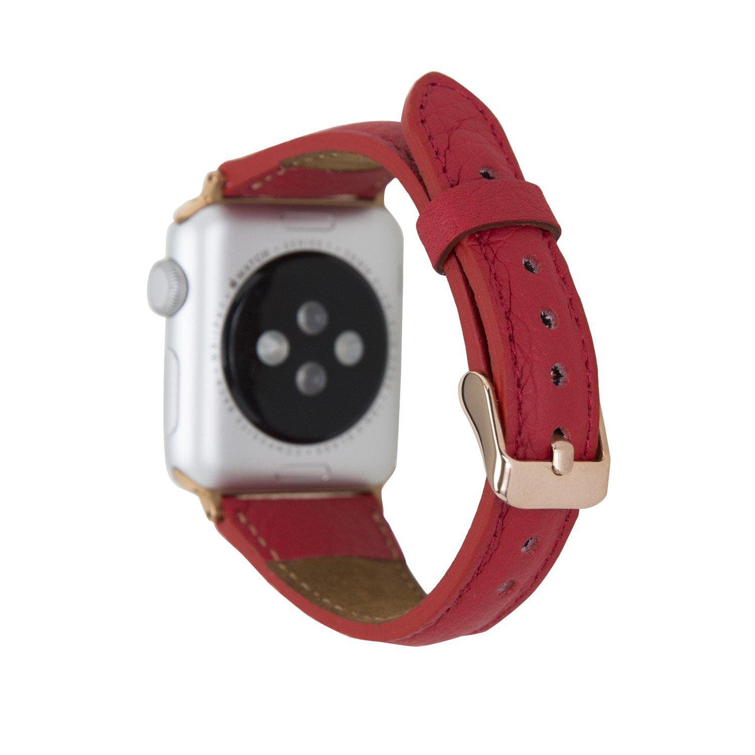 Leather Apple Watch Bands - Classic Slim Style