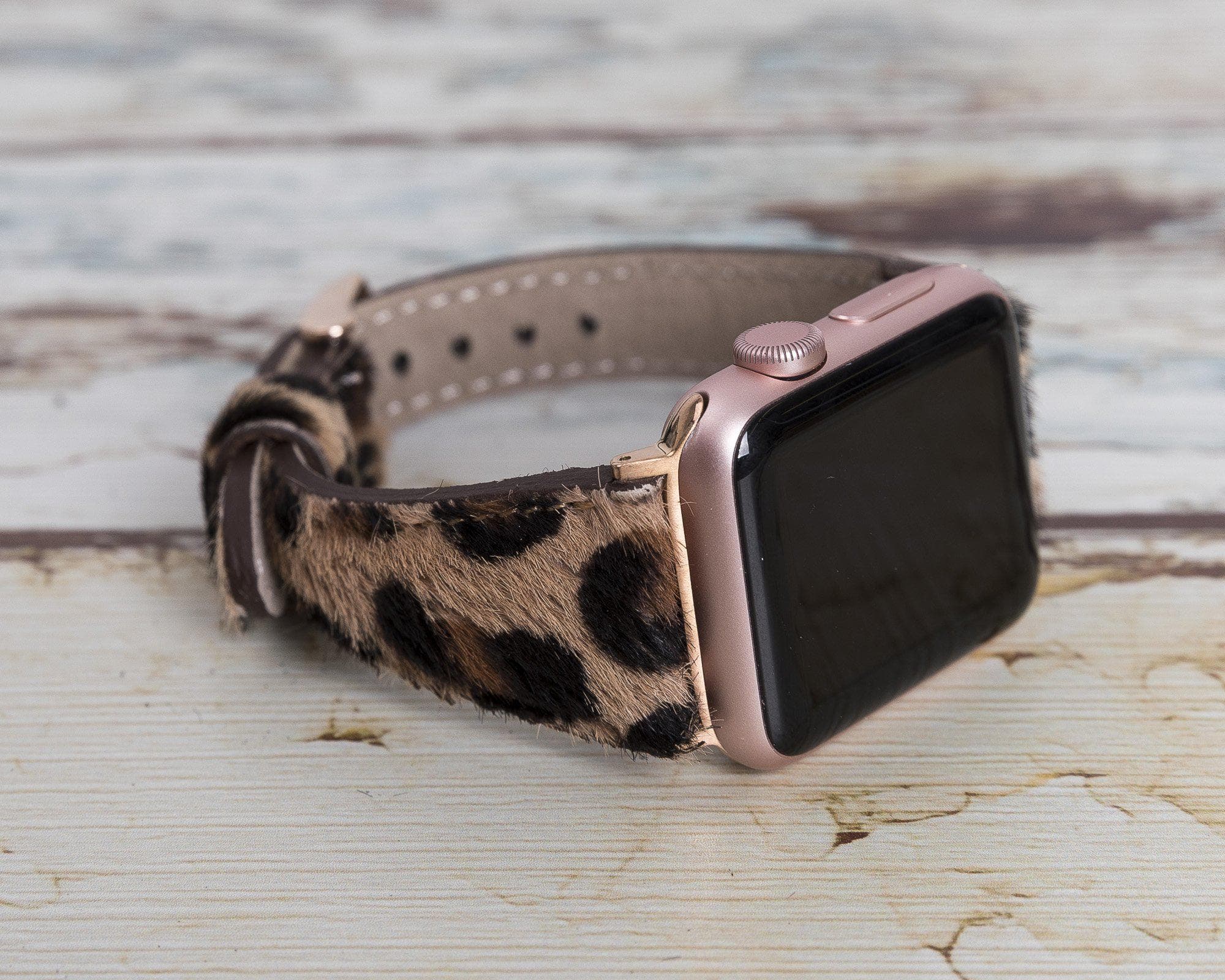 Leather Apple Watch Bands - Classic Slim Style