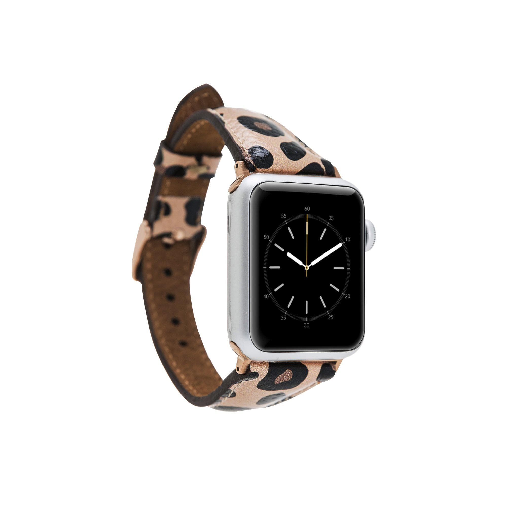 Leather Apple Watch Bands - Classic Slim Style