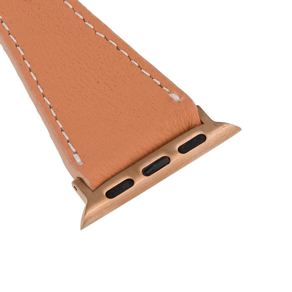 Leather Apple Watch Bands - Classic Slim Style