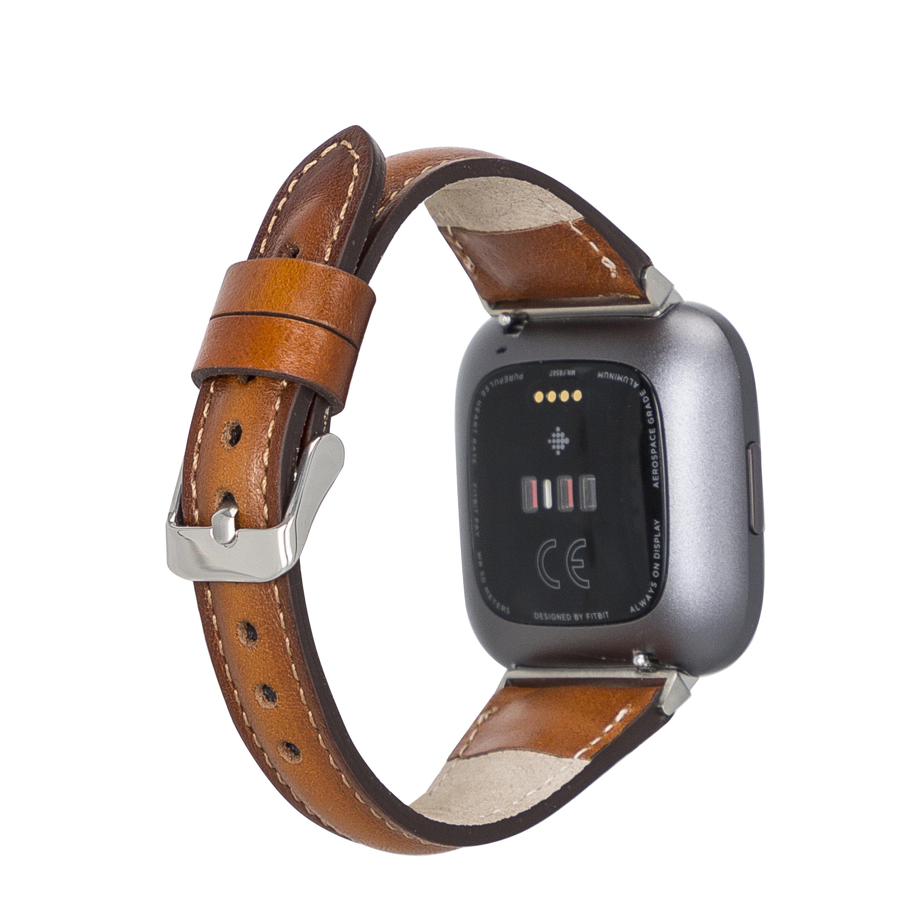 Leather Apple Watch Bands - Classic Slim Style