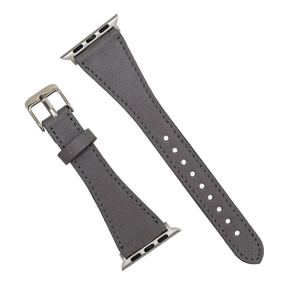 Leather Apple Watch Bands - Classic Slim Style