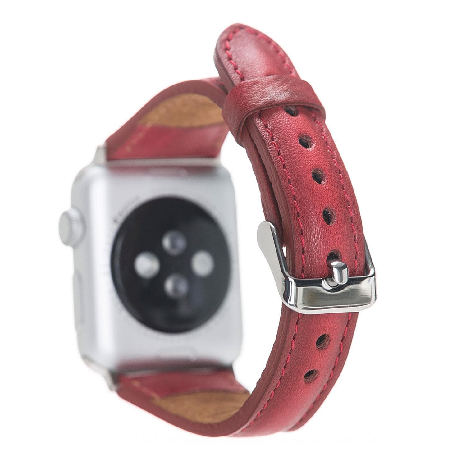 Leather Apple Watch Bands - Classic Slim Style