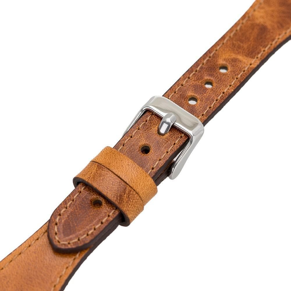 Leather Apple Watch Bands - Classic Slim Style